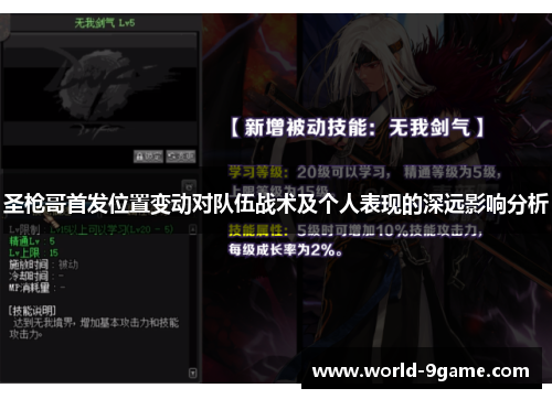圣枪哥首发位置变动对队伍战术及个人表现的深远影响分析