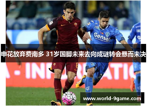 申花放弃费南多 31岁国脚未来去向成谜转会悬而未决